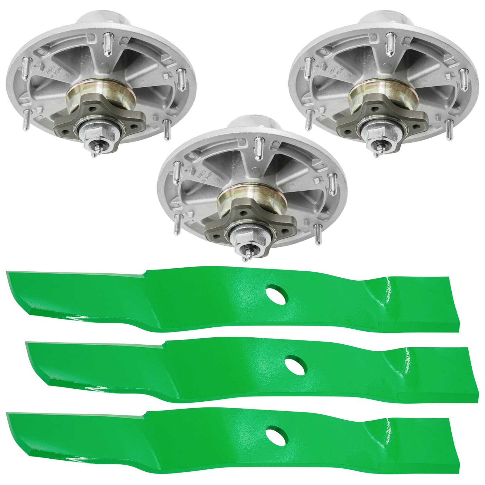 54" Deck Spindles w/ Blade for John Deere Z920R Z925A Z925M Z930M Z930R Z994R