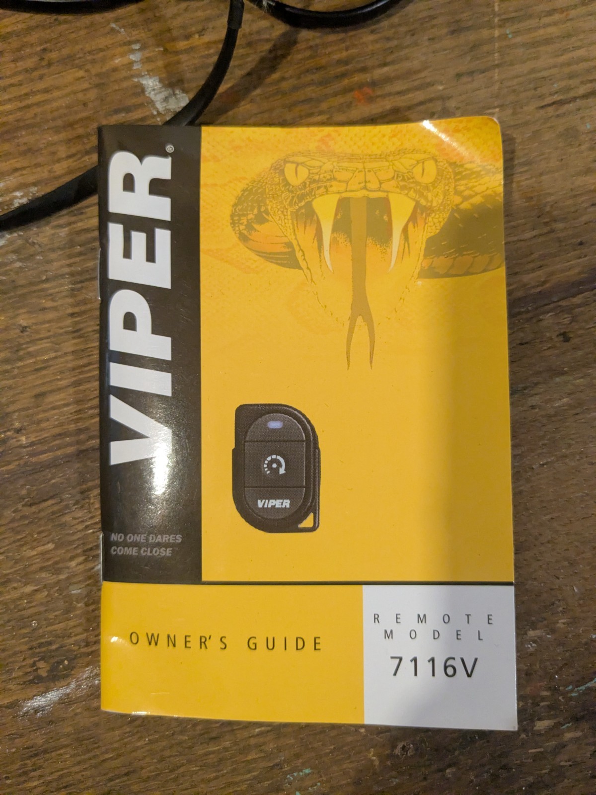 Viper Remote Start Remote Model 7116V with 2 fobs