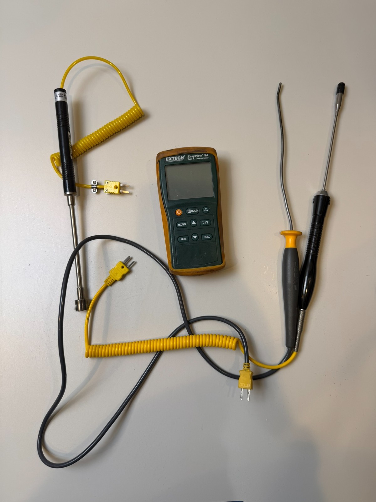 Extech EA11A EasyView Type K Digital Thermometer with Probes