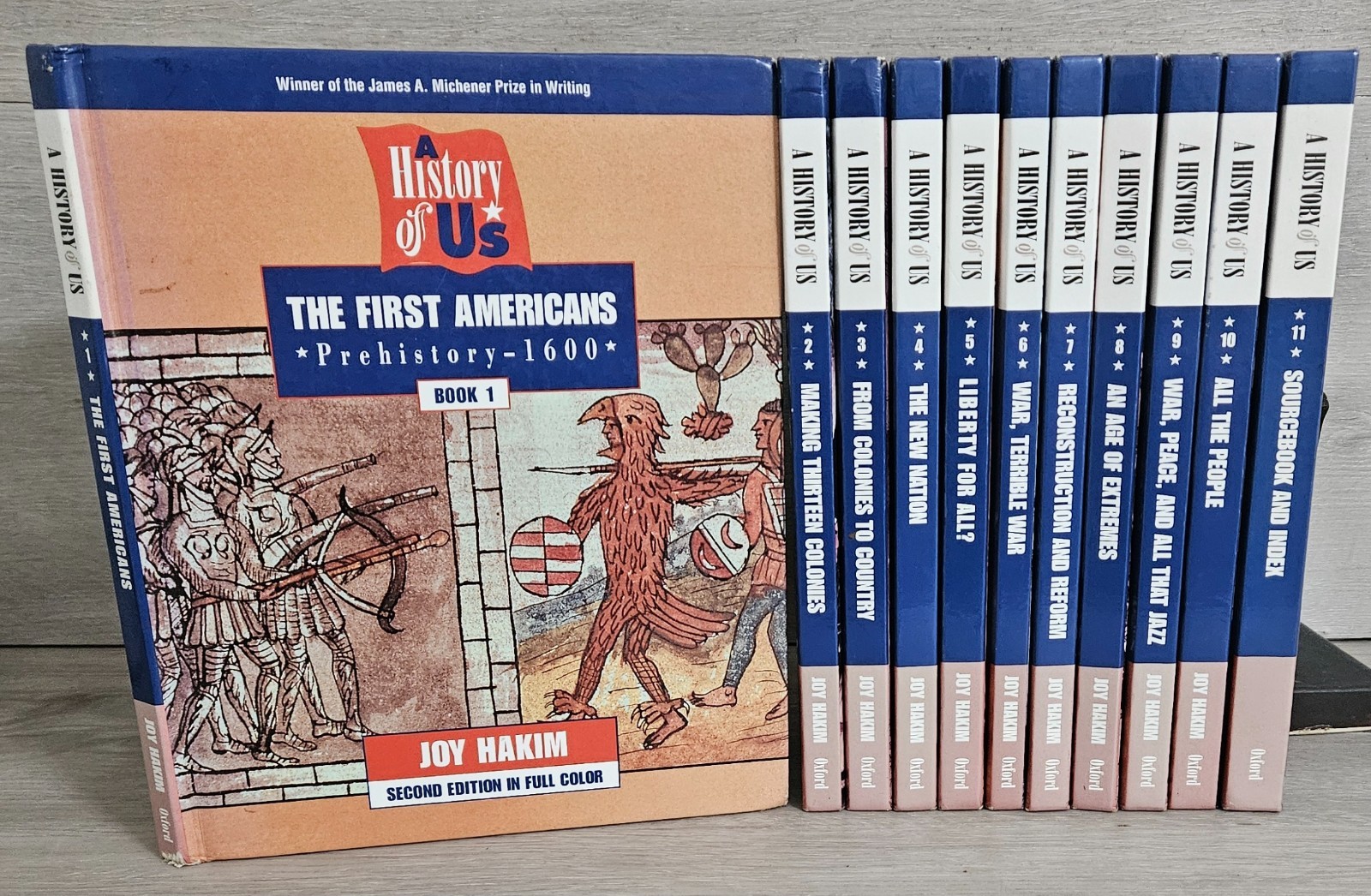A History of Us - The First Americans Prehistory 1600 thru 1999 All The People