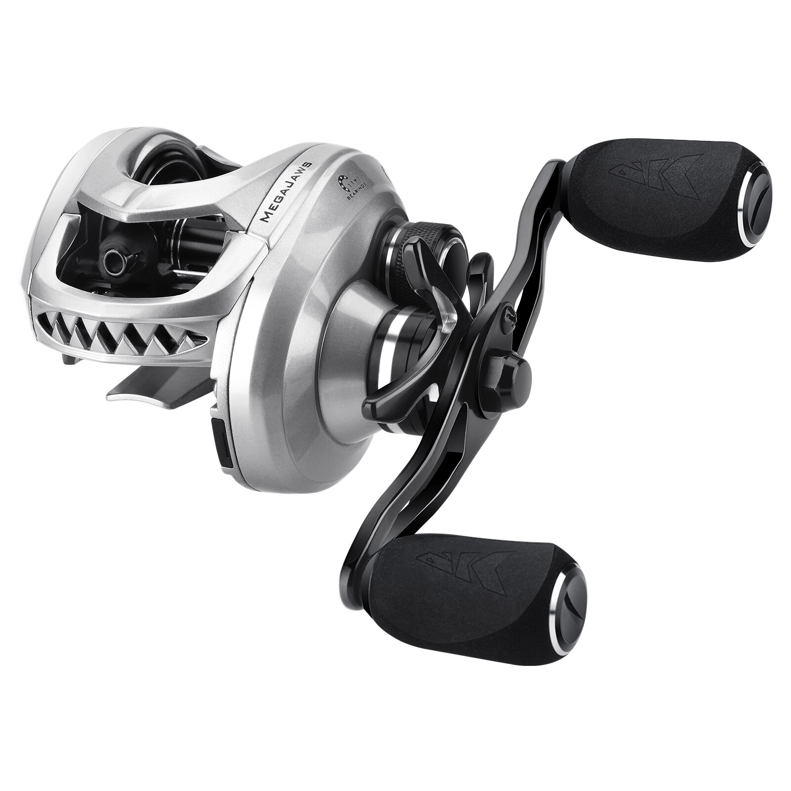 KastKing MegaJaws New AutoMag Dual Braking System Baitcasting Fishing Reel-New
