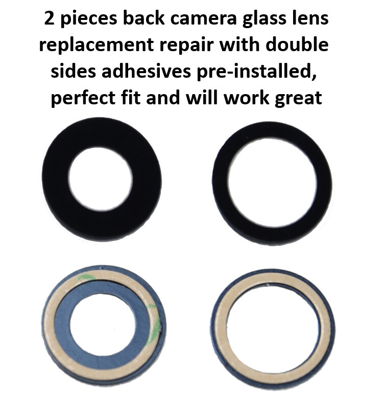 Rear Back Camera Glass Lens Replacement For iPhone 11 6.1+Tool+Screen Protector