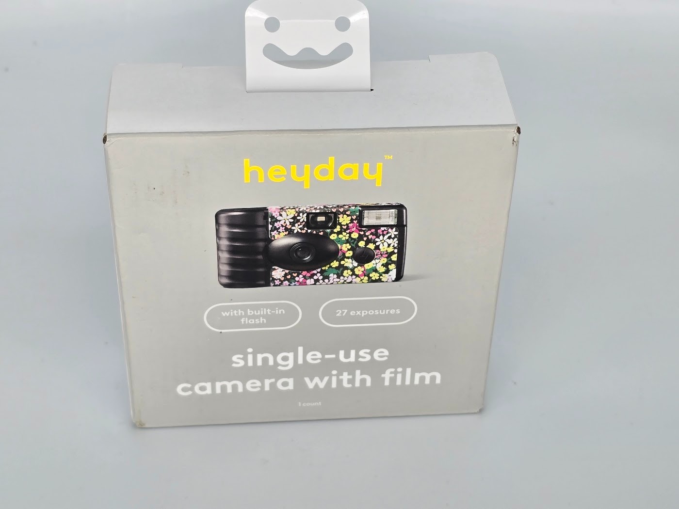 Single Use Camera With Film Heyday Floral Themed **NEW**