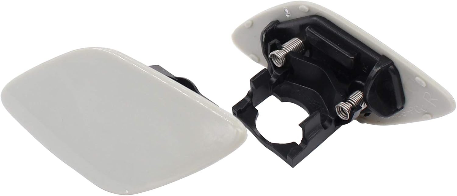 Pack of 2 BMW Headlight Washer Cover for E92 E93 328i 335i Replacement