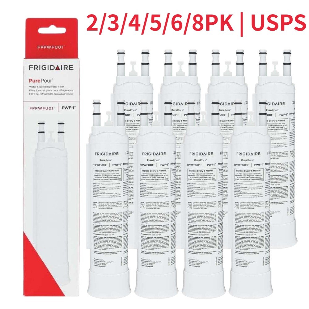 Sealed Lot Frigidaire FPPWFU01 PurePour PWF-1 Water Ice Filter Refrigerator US