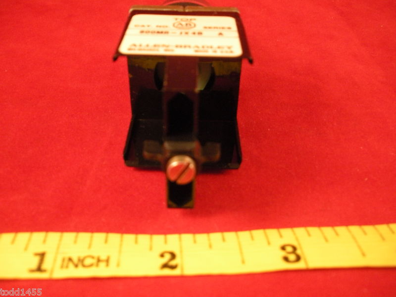 Allen Bradley 800MR-JX4B Small Round Selector Switch A