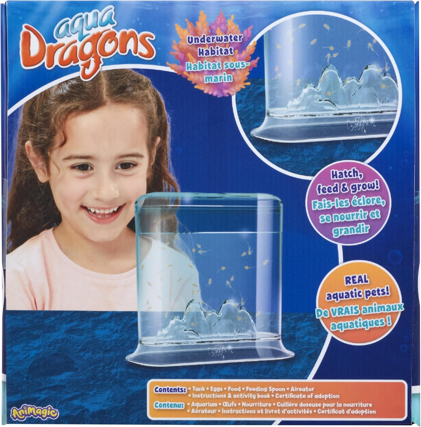 Animagic Aqua Dragons Hatch 'N' Grow Basic Tank | Build an Aquatic Ecosystem
