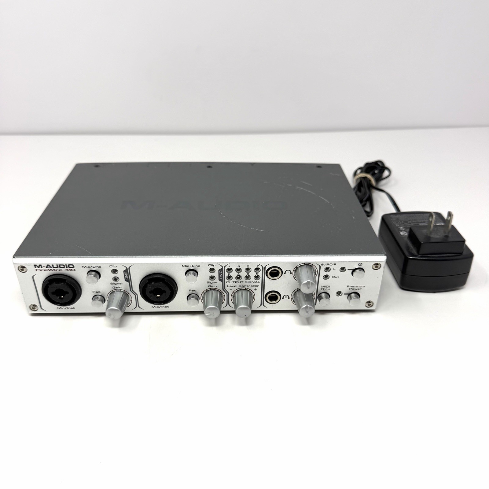 M-Audio FireWire 410 FireWire Mobile Audio Recording Interface W/ Power Supply