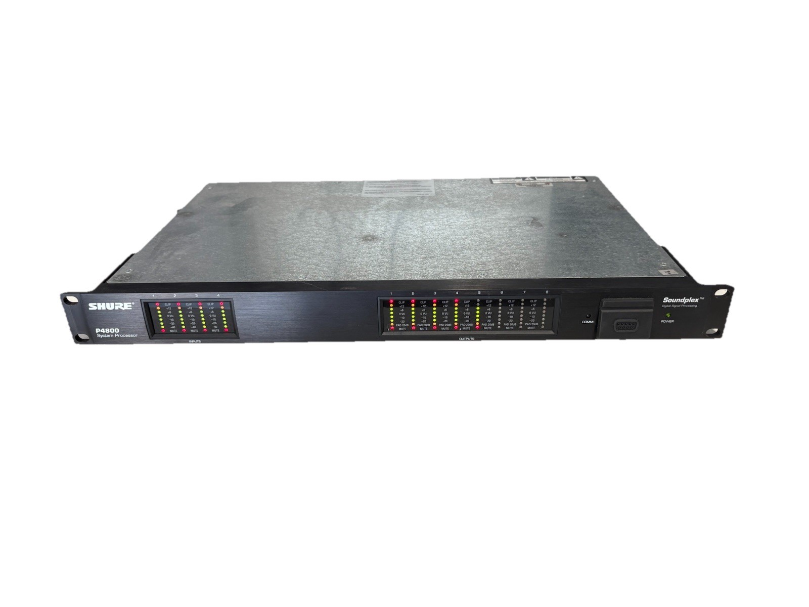 Shure Soundplex P4800 Digital Audio Signal System Processor
