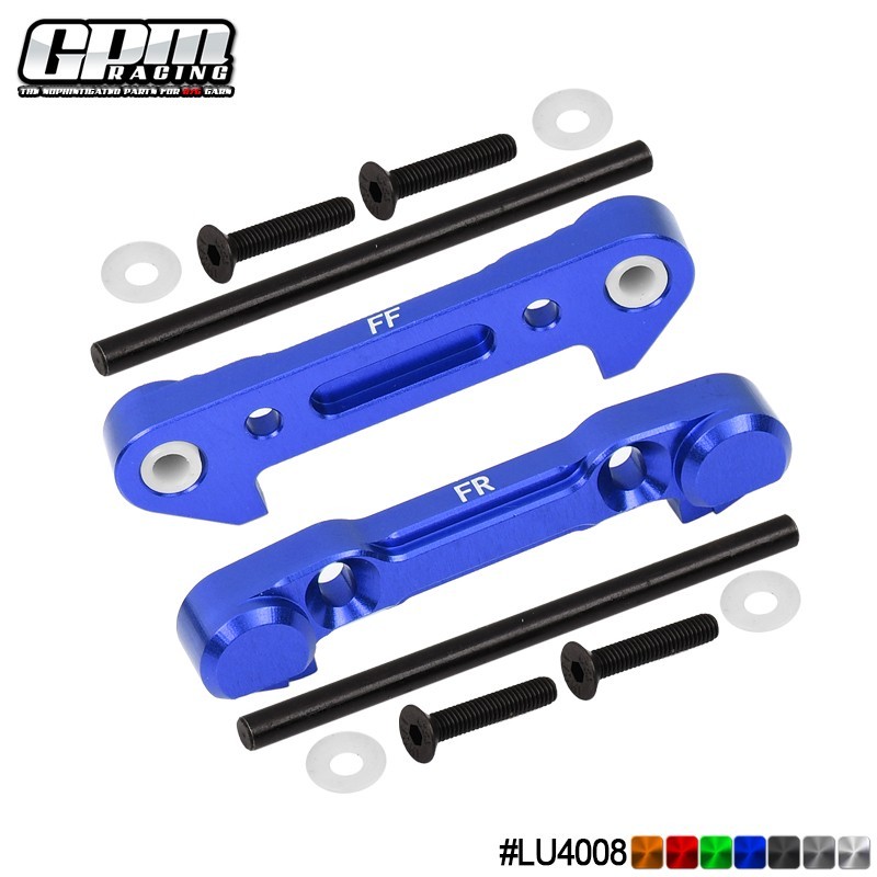 GPM 7075Alu Front Suspension Mount For LOSI Lasernut Tenacity Ultra 4 DB Pro