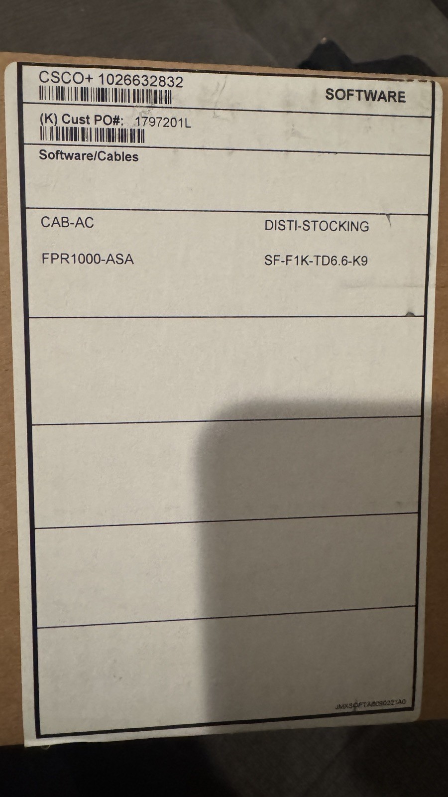 Cisco Firepower 1120 Rack Mount Firewall Device