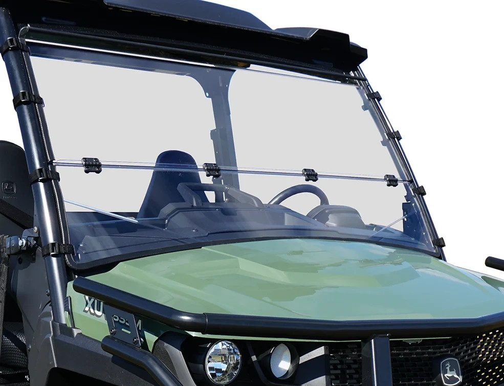John Deere Gator 835/865 Scratch Resistant Folding Windshield