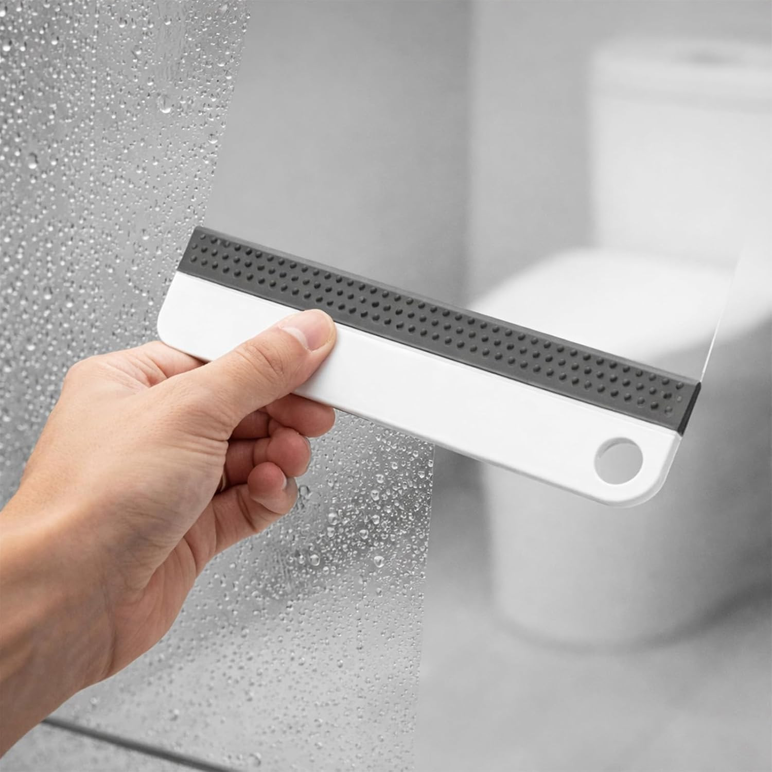 Small Rubber Squeegee 2 Pcs All-Purpose Mini Soft Rubber Window Squeegee Small