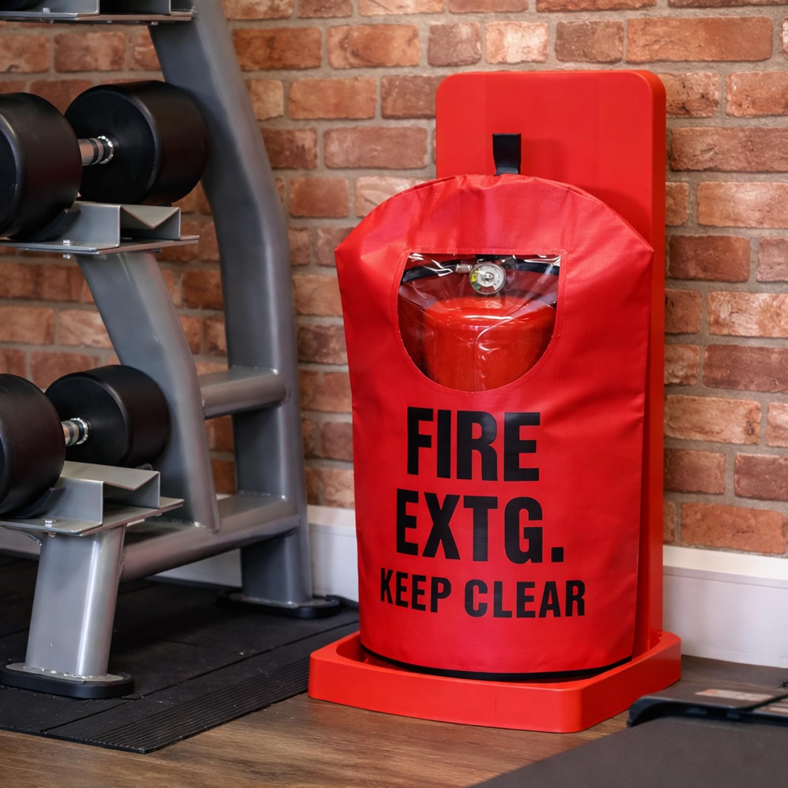 Heavy Duty Fire Extinguisher Cover with Window - Fire Protective Sleeve from ...