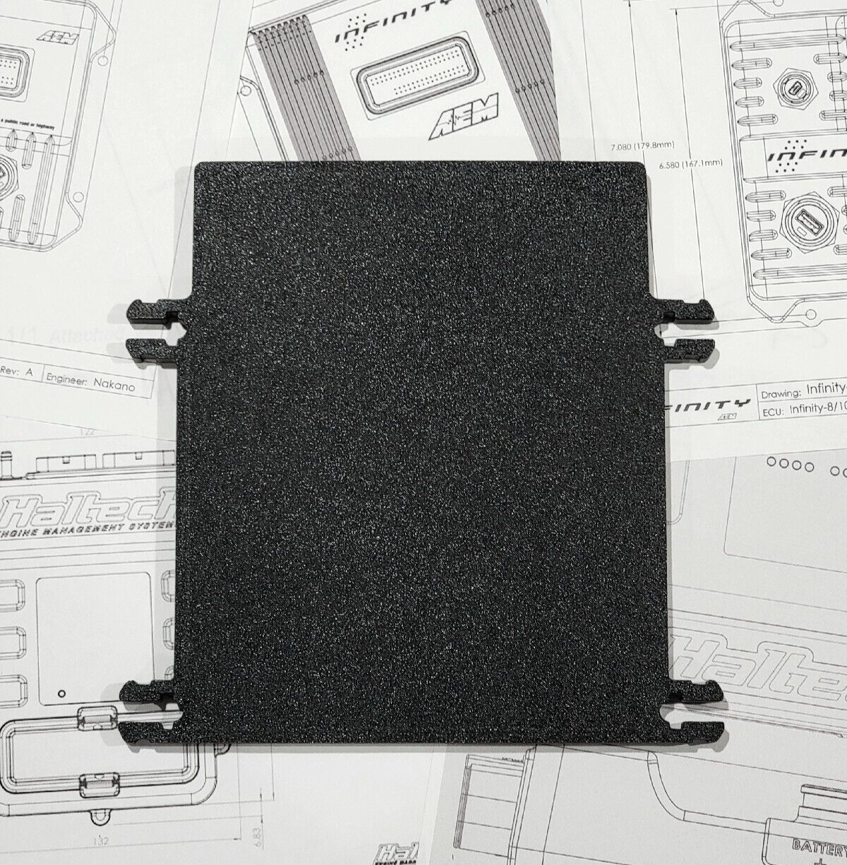 HONDA ECU LOCATION MOUNT ADAPTER PLATE EK EG EF CRX DA DC2 DC4