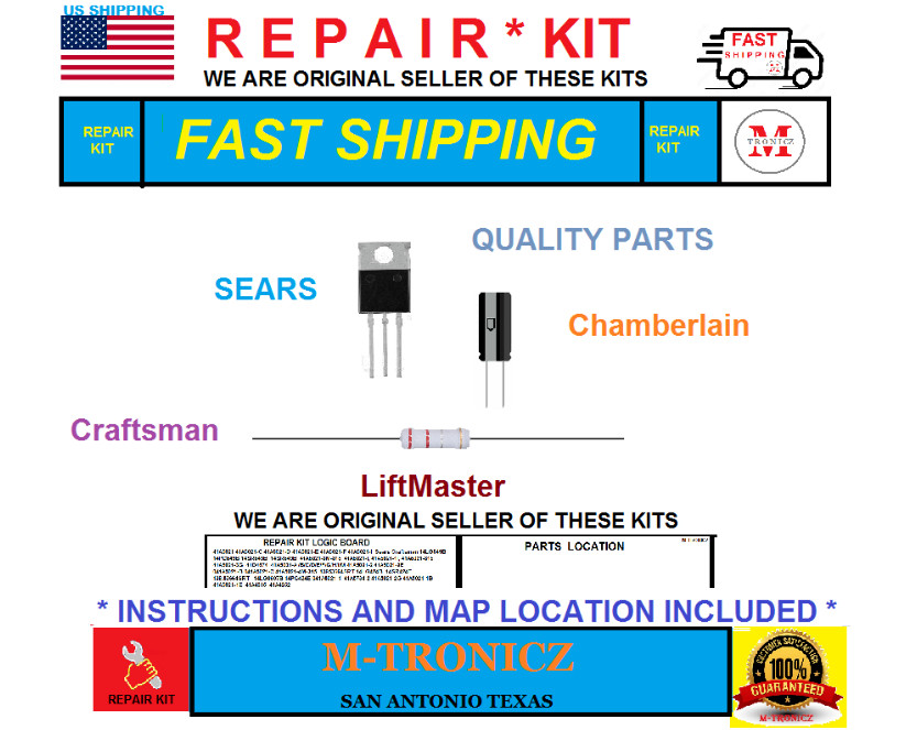 REPAIR KIT  FOR  LiftMaster Craftsman  41A5021-A 41A5021-B 41A5021-C 41A5021-D