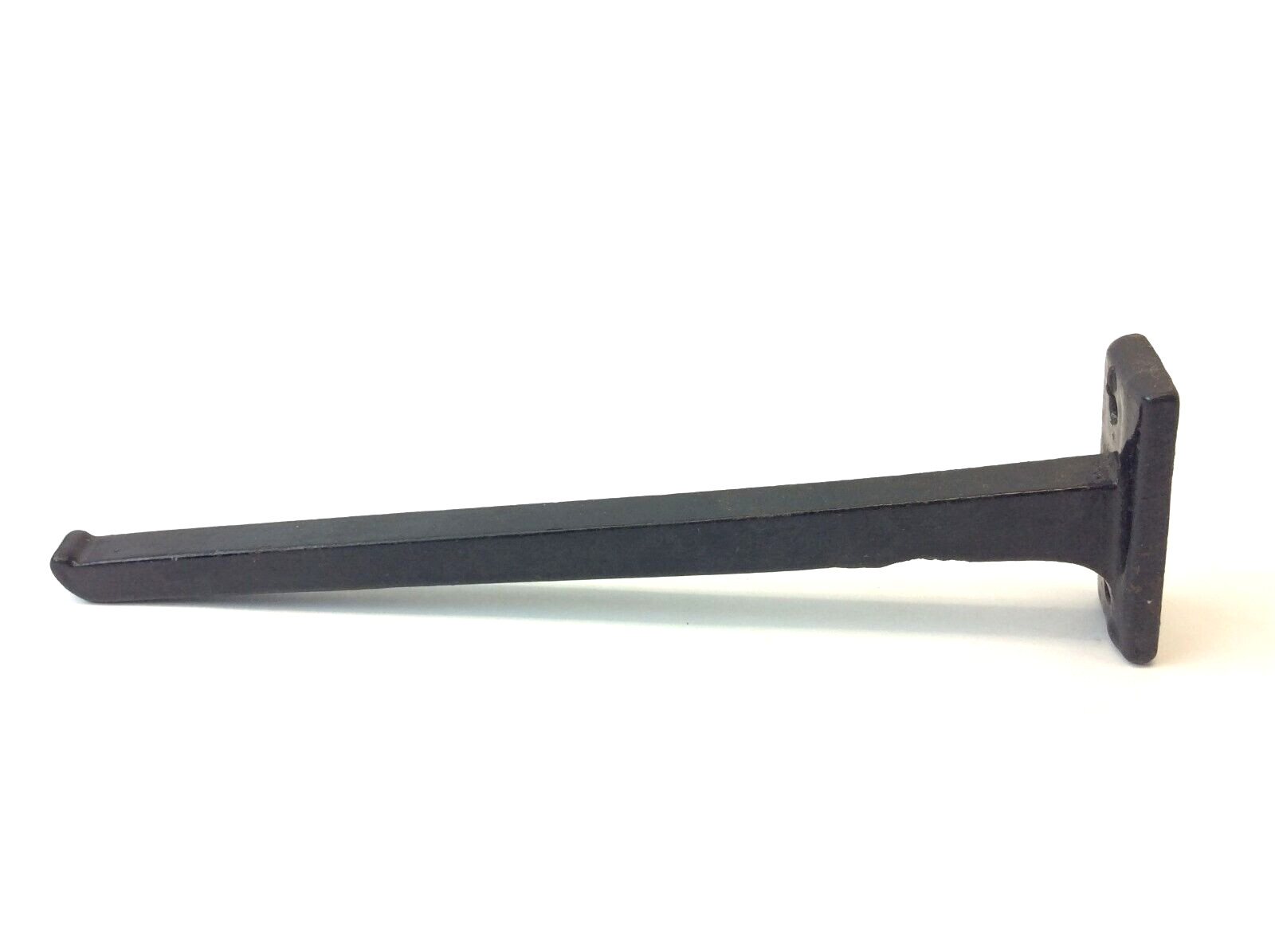 Antique Old Iron Black Painted Planter Pot Hanger Decorative Metal Used