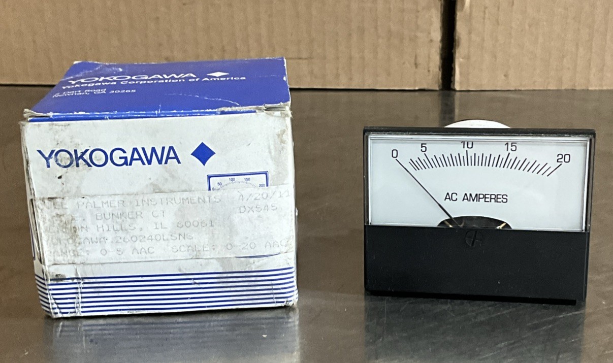 0-20 AAC AMPERES  METER  MODEL DX545