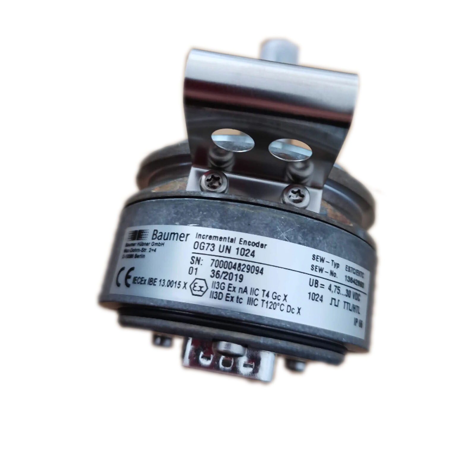 New In Box BAUMER OG 73 UN 1024 0G73UN1024 Incremental Encoder