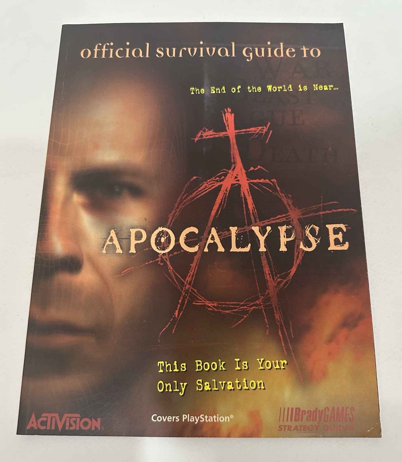 Official Guide to Apocalypse RARE PlayStation Video Rare Strategy Game Book
