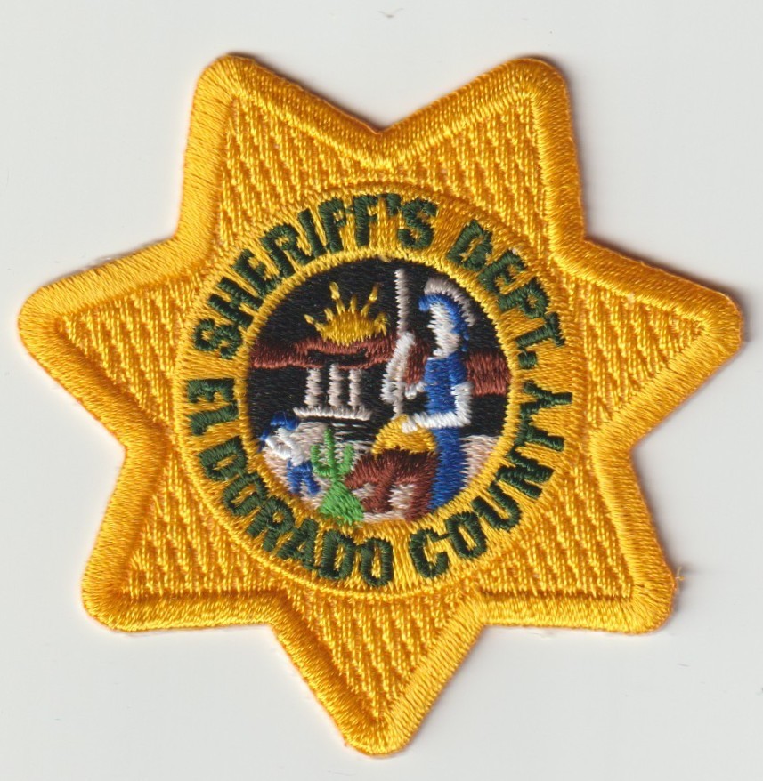 El Dorado County, California SHERIFF'S DEPT. - Old Style!