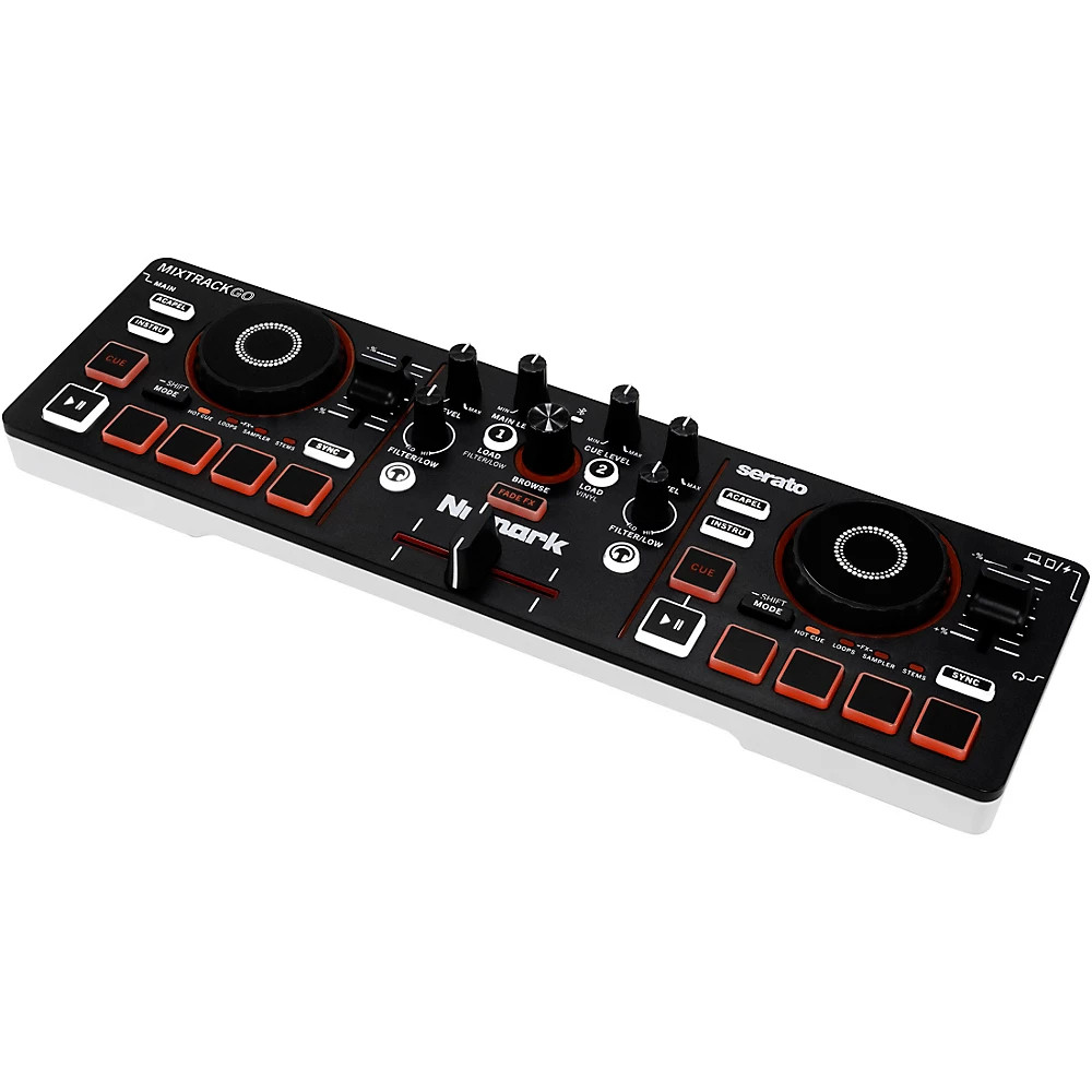 Numark MixTrack Go DJ Controller - Black