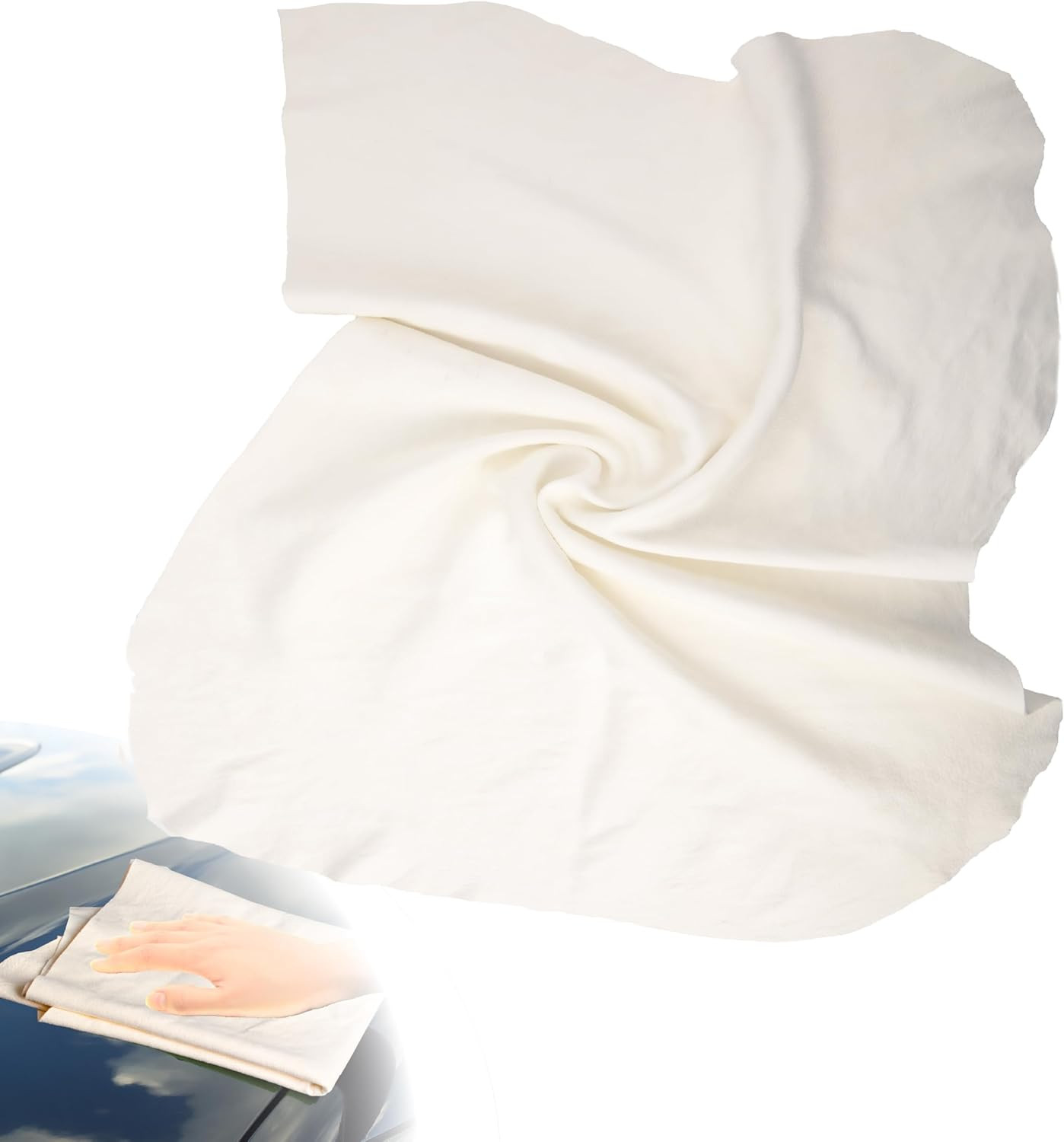 Chamois Towel for Car, Shammy Cloth for Car Drying 23.6" X 35" | Absorber Towel