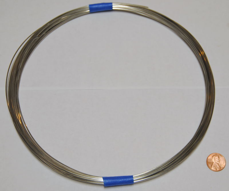 .047" 16 Gauge Silver Bright Aluminum Craft Wire 50 ft