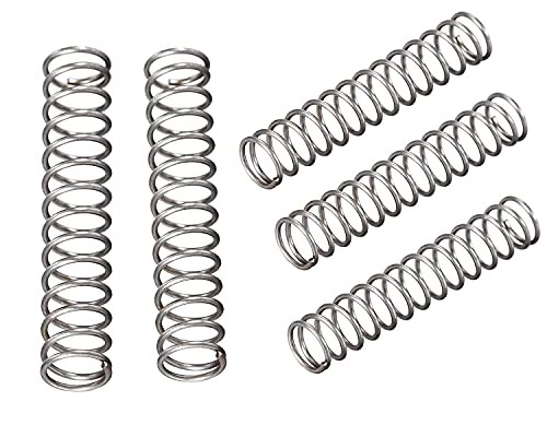 40 pcs Stainless Steel Compression Spring Extension Sturdy Assortment 1.6''