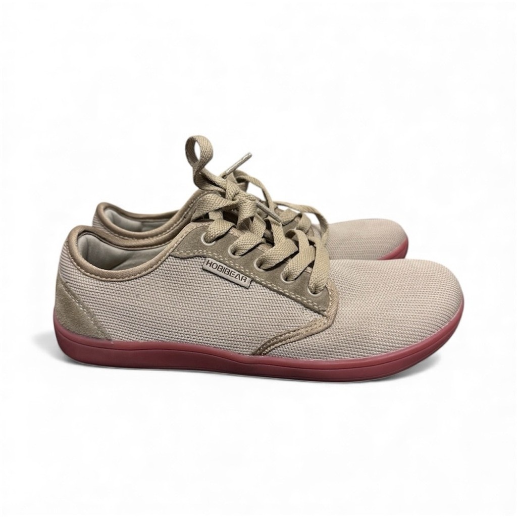 Barefoot Minimalist Sneakers Wide Toe Box Canvas Shoes Women’s Natural Foot