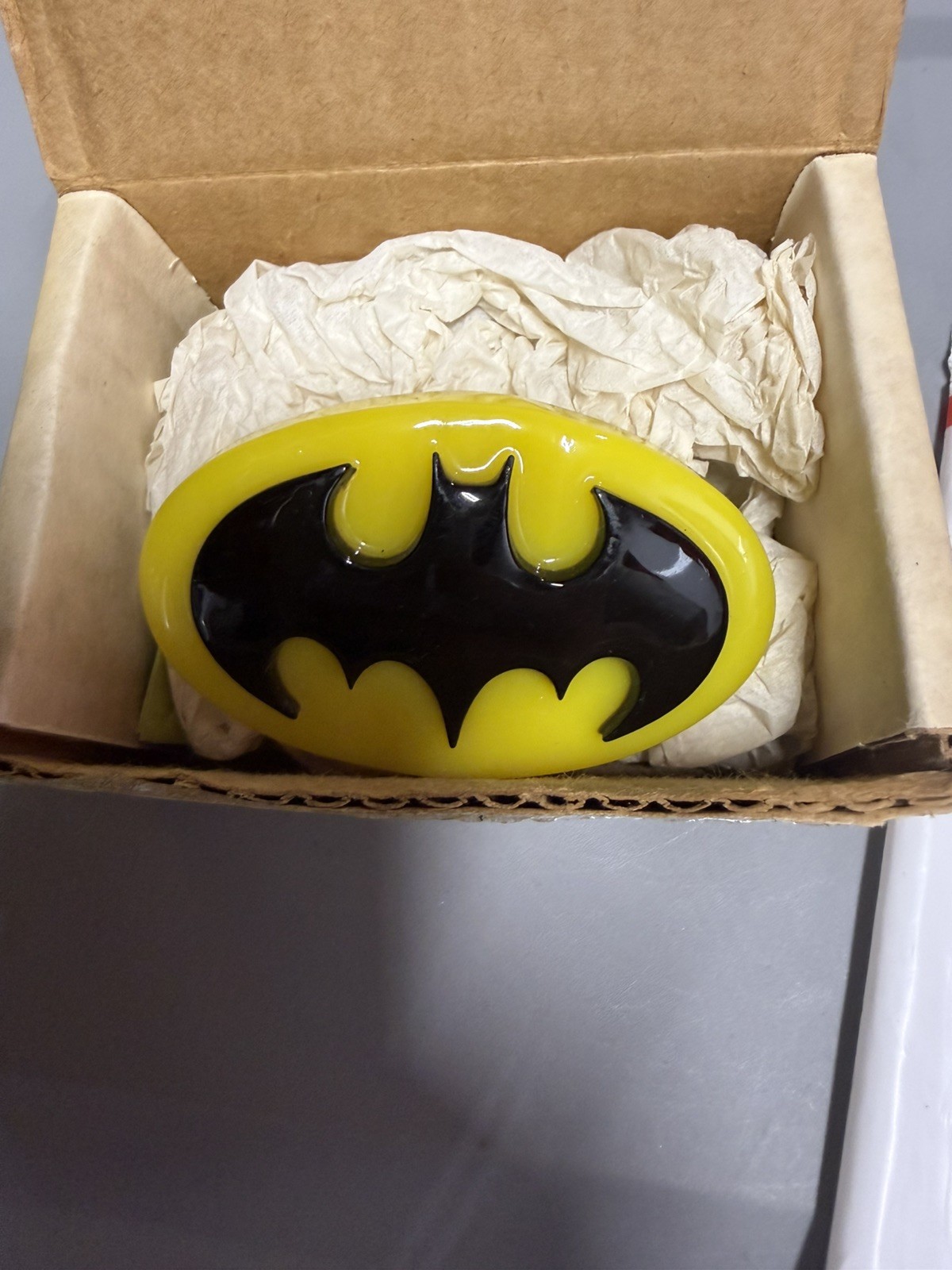 Vintage 1980’s DC COMICS Batman Wall Plug-In Nightlight WORKS!