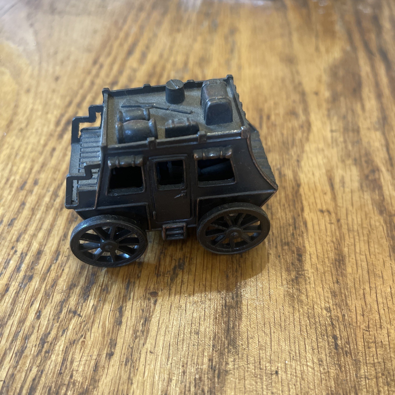 Miniature Wagon Carriage Die Cast Pencil Sharpener Rare Vintage