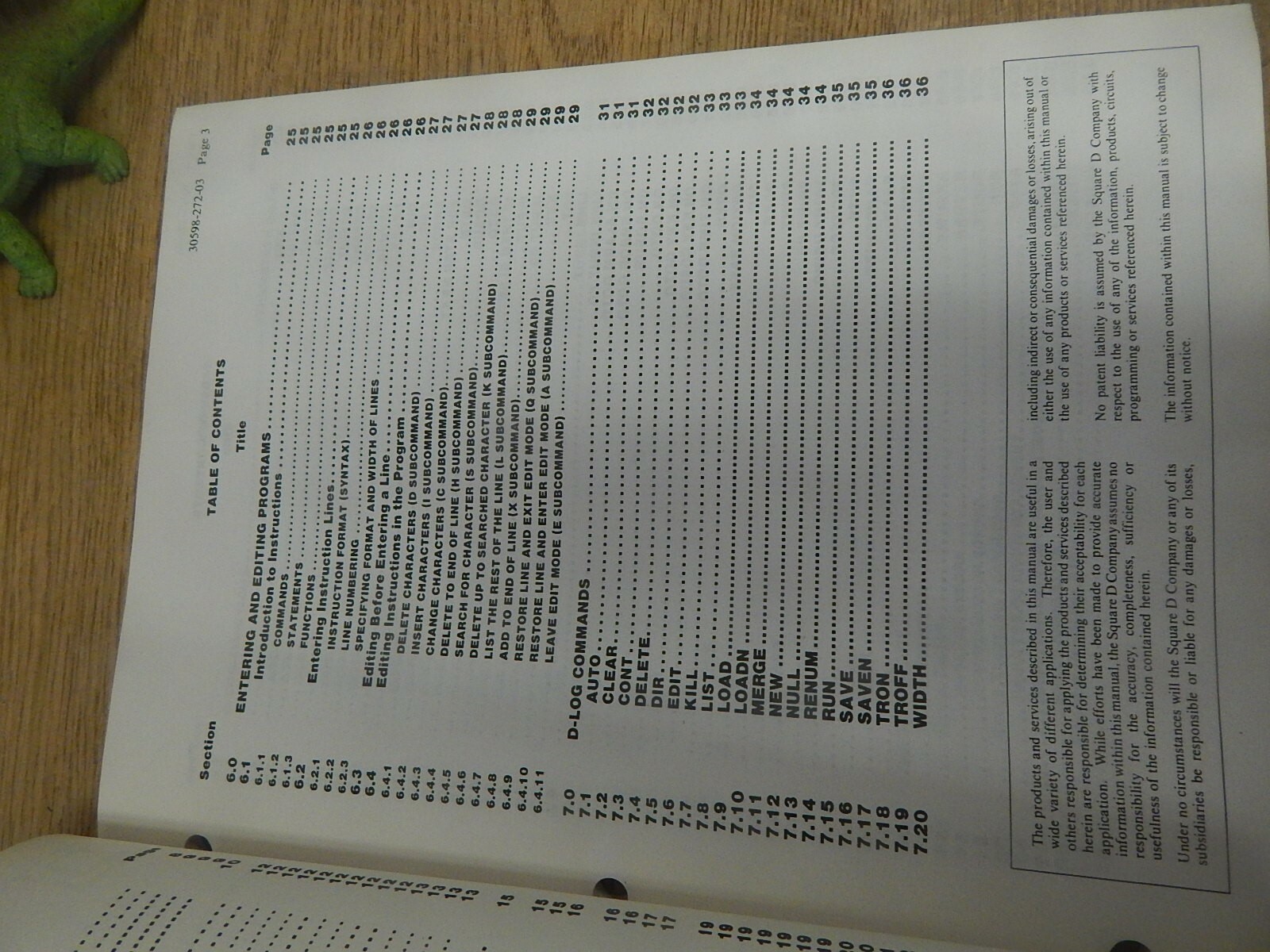 Square D 30598-272-03 SY/Max DLM-110 Controller Module Instruction Bulletin
