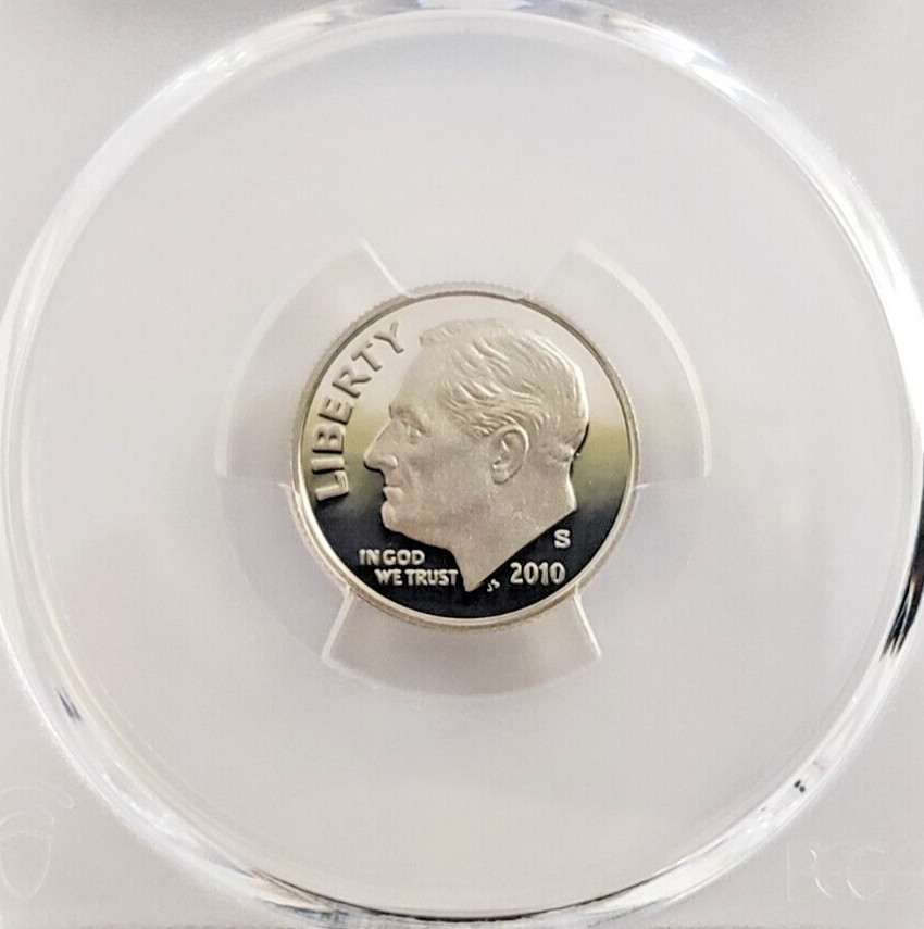 2010-S Roosevelt Proof Dime - PCGS PR69DCAM - Nice! 4346