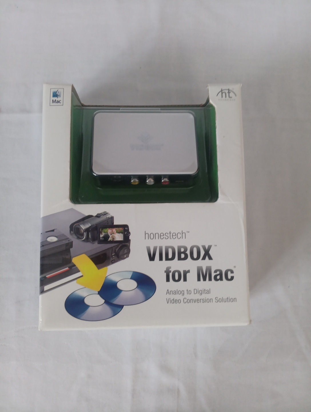 Honestech Vidbox for Mac Analog to Digital Video Conversion Solution New