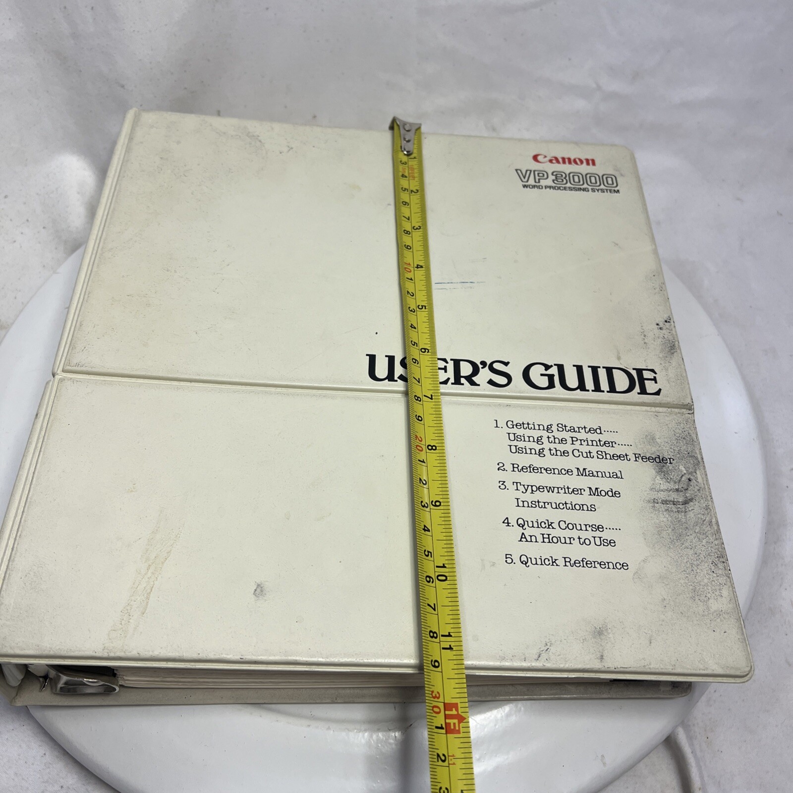 Vintage Canon VP3000 Computer Manual