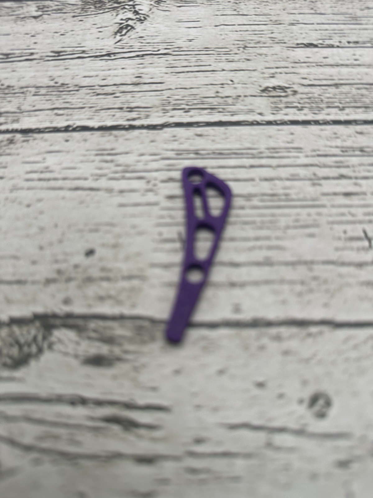 Backspacer For Benchmade Bug out In Barney Purple
