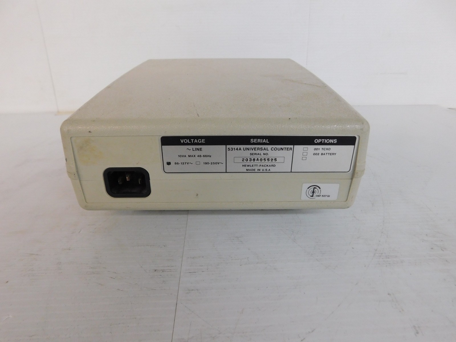 HEWLETT PACKARD 5314A UNIVERSAL COUNTER (MPT3)