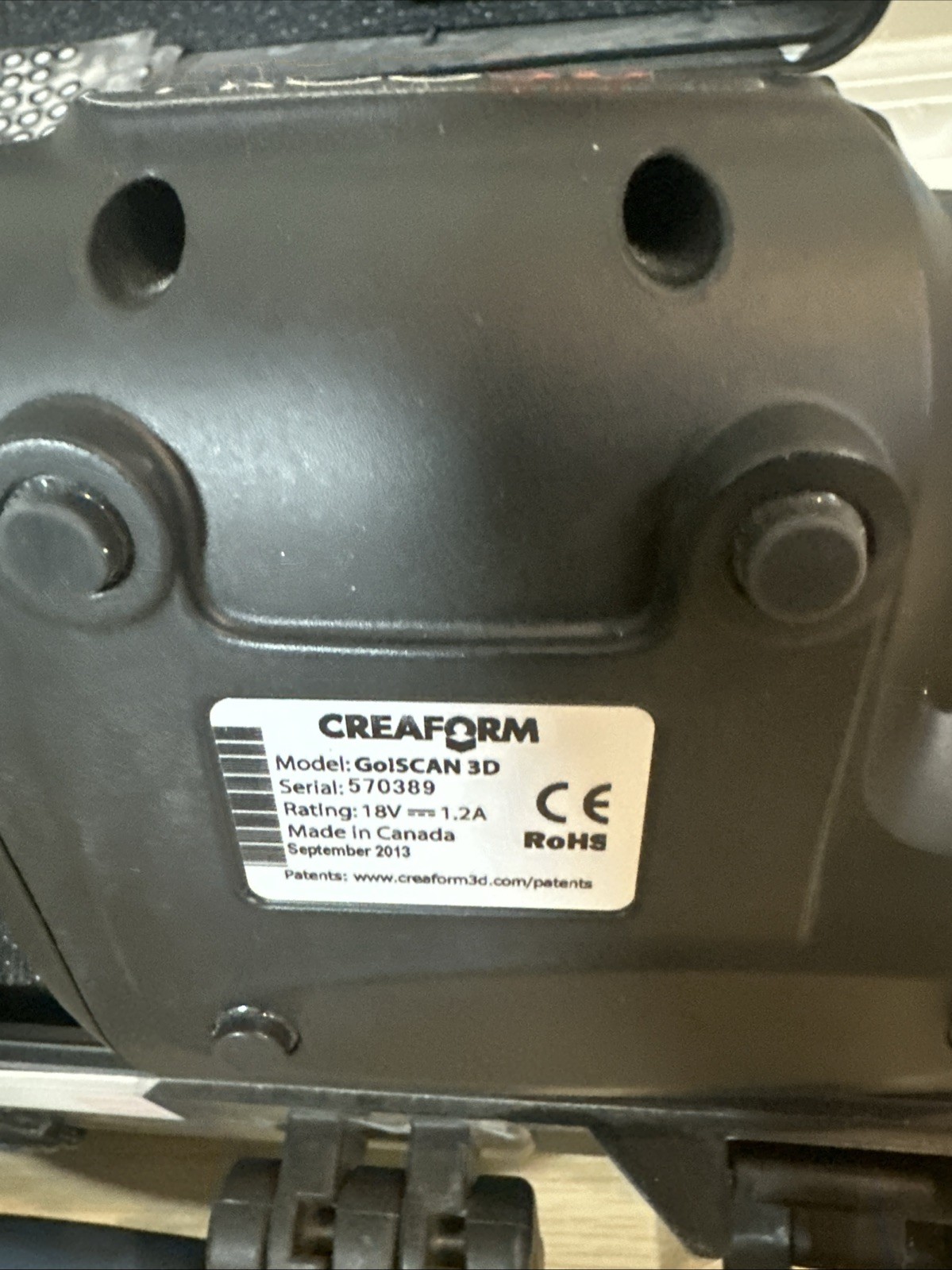 Creaform 3D Scanner Go!Scan Frog3D Streamline Ships Free