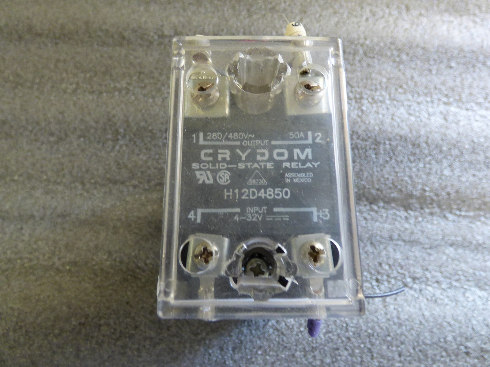 CRYDOM H12D4850 SOLID STATE RELAY