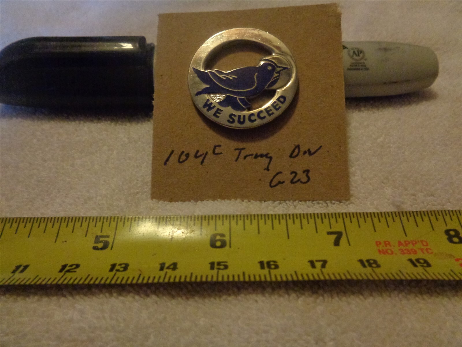 104th Training Division G23 Unit Crest, DI, DUI (DRAW#213)
