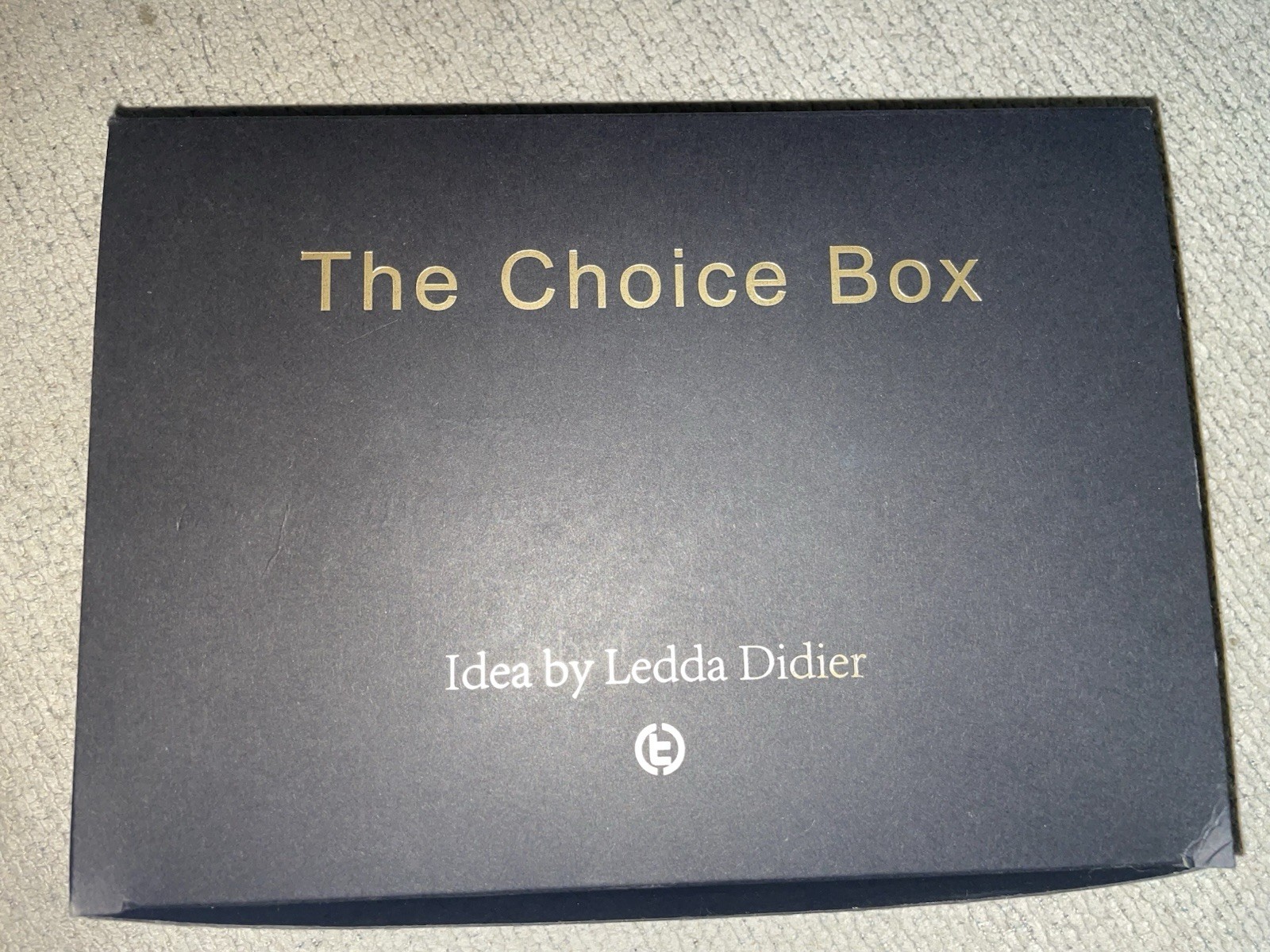 TCC Magic Ledda Didier Choice Box Magic Trick Mentalism Derren Brown Max Maven
