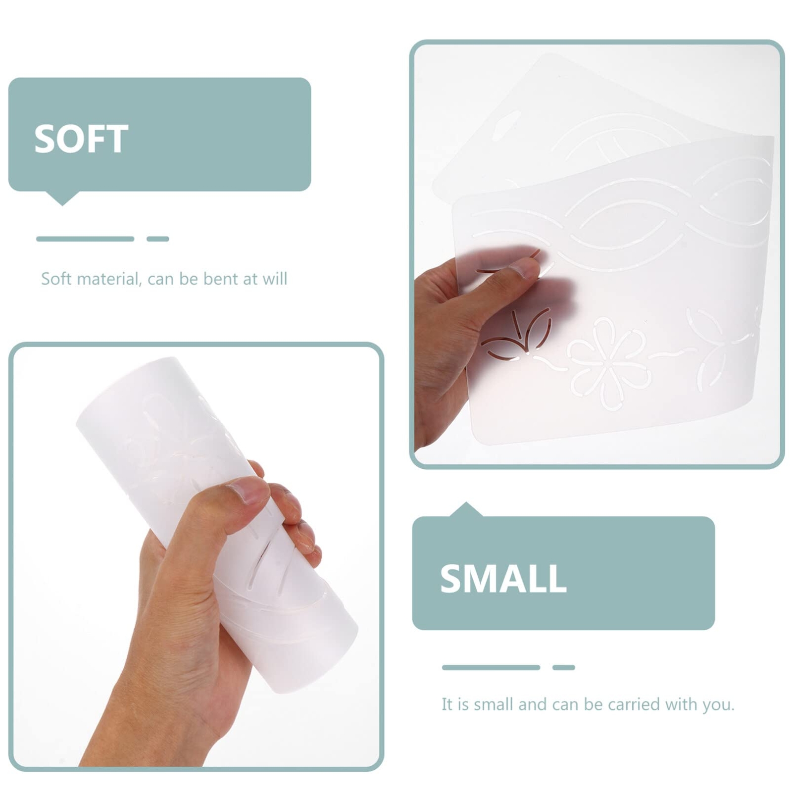 Clothing Quilting Template 2Pcs Quilting Template Plastic Sewing Patchwork Qu...