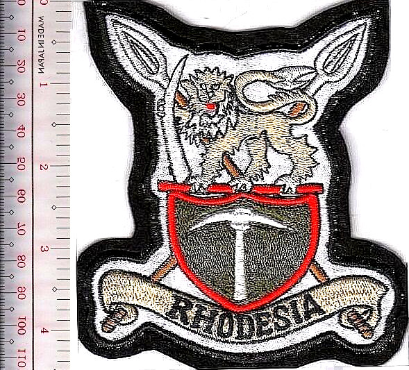 Rhodesia Army Rhodesian Defence Force RDF National Army Crest Insignia NO TARIFF