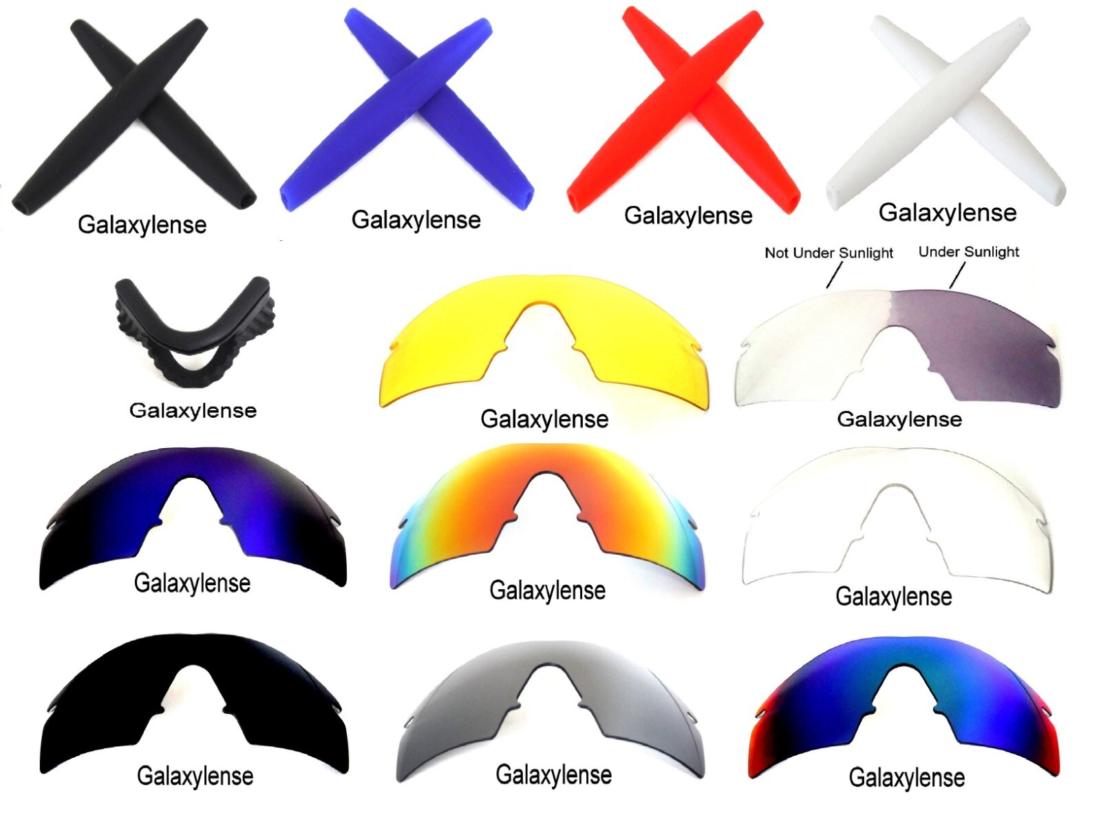 Galaxy Replacement Lenses For Oakley M Frame Strike Multi-Color,SPECIAL OFFER!