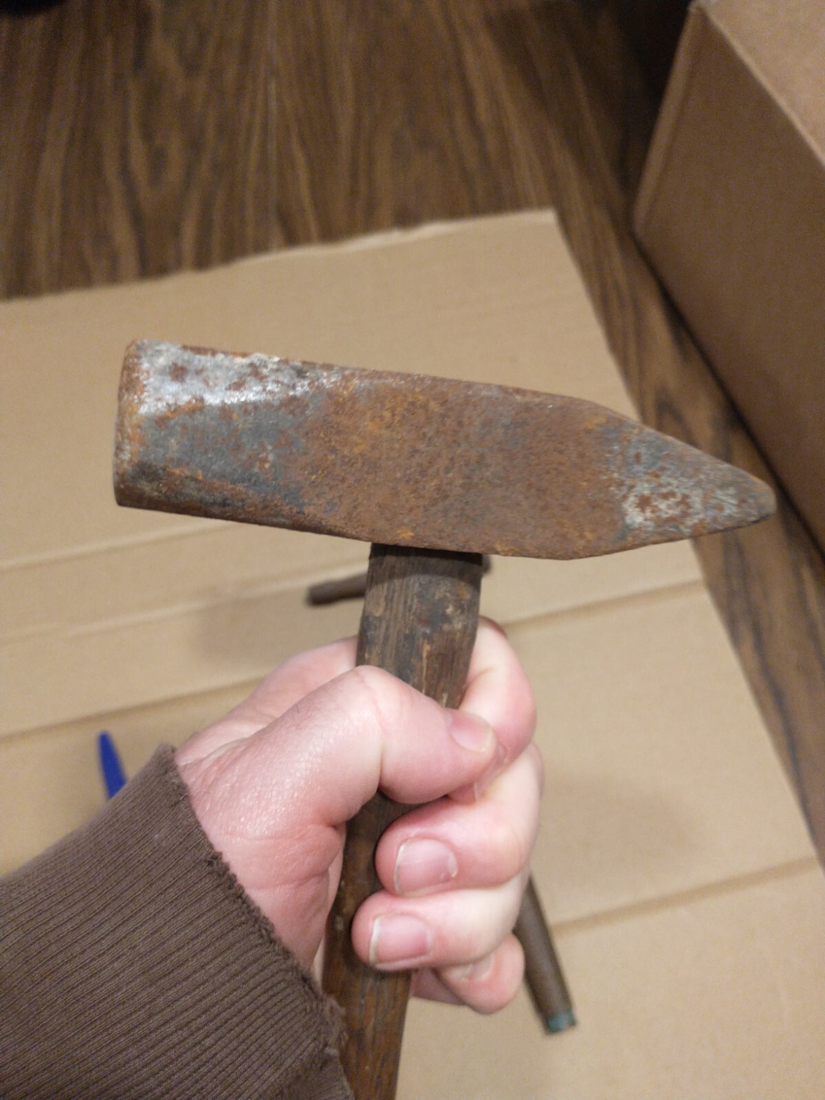 Antique Blacksmith Hand Forged Cross Sledge Hammer