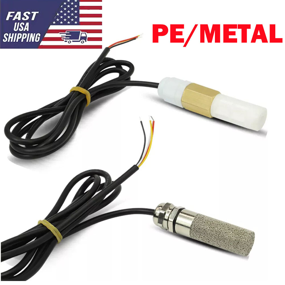 DC5-28V Temperature & Humidity Sensor Waterproof Probe RS485 For MODBUS RTU HOT