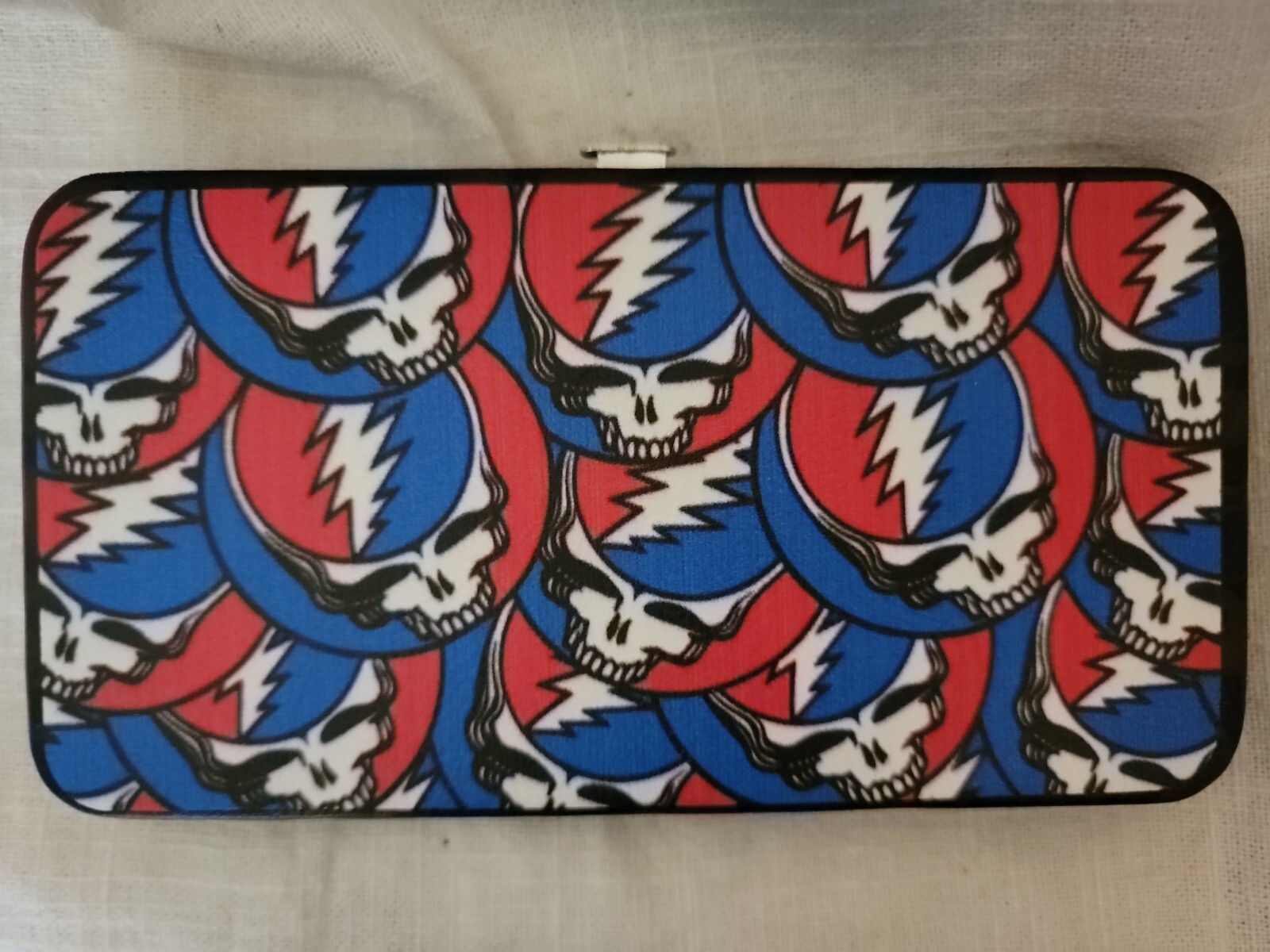 GRATEFUL DEAD STEAL YOUR FACE HINGED WALLET