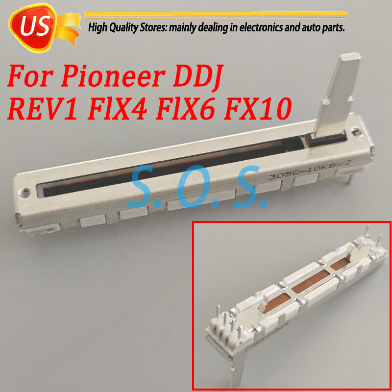 New Fader For Pioneer DDJ REV1 FlX4 FlX6 FX10 Channel Line Volume (DCV1035)