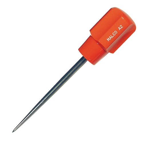 Malco A2 1/4 in Scratch Awl Large Grip High Carbon Alloy Steel 6-1/4 in